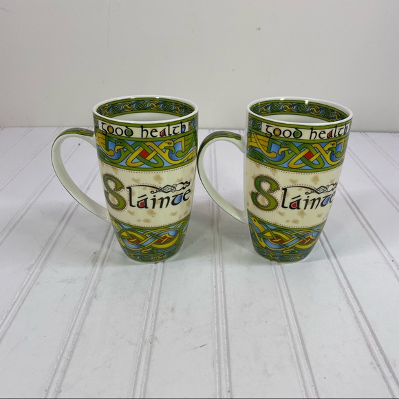 Clara crafts Irish Weave ceramic mugs - Picture 2 of 7